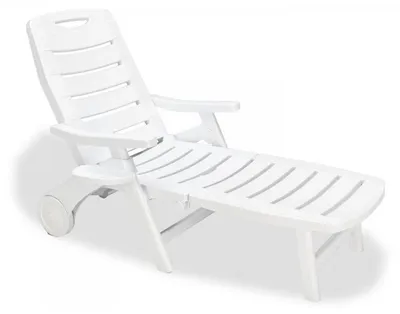 Immagine prodotto di Lettino premiere polimerico 5 posizioni – Bianco – Grand Soleil