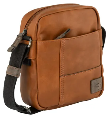Produktbild von camel active Laos Herren Umhängetasche Crossbody Bag Klein Cognac Braun