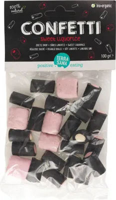 Produktbild von TerraSana -Lakritzbonbons mit Füllung (100 g)