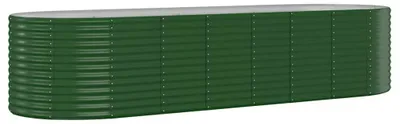Produktbild von vidaXL Hochbeet Verzinkter Stahl 322x100x68 cm Grün