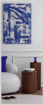 Produktbild von nielsen HOME Wandspiegel Star, Silber matt, Aluminium, ca. 70x170 cm