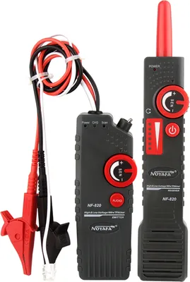 Produktbild von Detektor kabli podziemnych NOYAFA NF-820, konstrukcja wysoko- i niskonapięciowa do testera kabli sieciowych 220-380 V, wykrywanie przewodów w ścianach i kablach podziemnych
