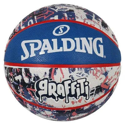 Produktbild von Spalding - Basketball, Graffiti PP9001 (7) (Blau/Weiß)