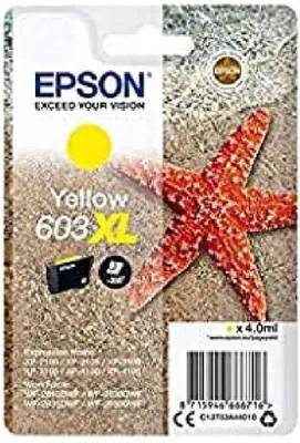 Immagine prodotto di Epson 603XL - 4 ml - XL - giallo - originale - blister con segnale di allarme RF / acustico