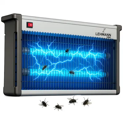 Obrázok produktu pre Insekticídna lampa LEHMANN LHOIL-3030, elektrická lampa na ničenie hmyzu, UV LED svetlo, výkon 300 m²