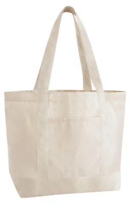 Immagine prodotto di Westford Mill - Borsa "EarthAware", Cotonelogico RW11397 (taglia unica) (colore naturale)