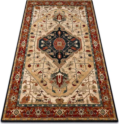 Zdjęcie produktu dla Dywan wełniany POLONIA SERAPI jasny rubin czerwony 300x400 cm