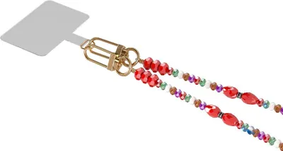 Image de Bandoulière Perles Universel Amovible Rouge Bigben