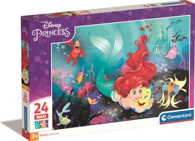 Image de Clementoni Maxi Legpuzzel Disney Little Mermaid, 24st.
