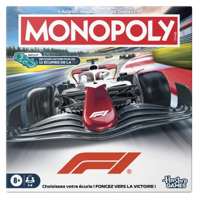 Image de Monopoly F1, Jeu de société, Simulation économique, À partir de 8 ans