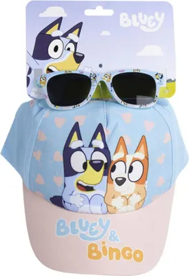 Image de Ensemble lunettes de soleil et casquette de baseball Bluey Volltreffer