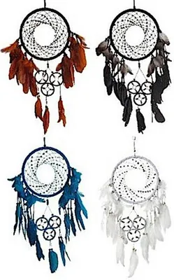 Produktbild von Traumfänger "Cosmic Swirl" Leder