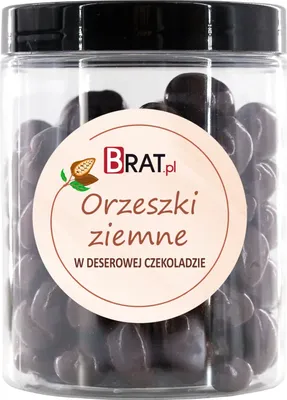 Image de Cacahuètes dans du chocolat à dessert 200g