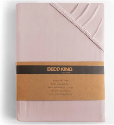 Produktbild von Spannbettlaken 100% Baumwolle Schlafzimmer Bettlacken Betttuch 160-180x200 Rosa Lila