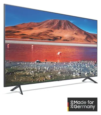 Obrázok produktu pre Samsung GU43TU7199U, 109,2 cm (43"), 3840 x 2160 px, LED, Smart TV, Wi-Fi, Karbón