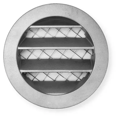 Obrázek produktu pro Europlast MRA80, hliníková ventilační mřížka, průměr 80 mm