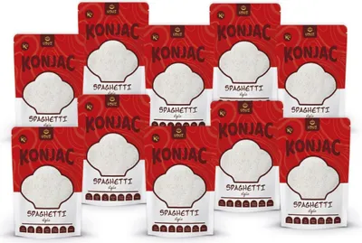 Obrázek produktu pro USUI konjakové špagety v nálevu 8+2 | nízkokalorické konjakové těstoviny | 10 x 270 g
