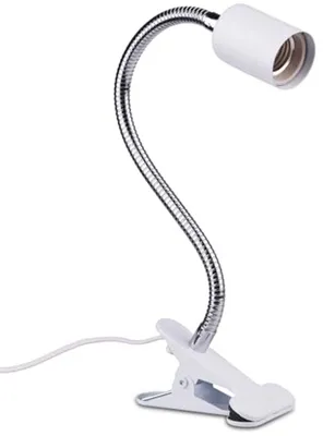 Klemmbarer E27 Lampensockel für Aquarien und Terrarien mit Schalter