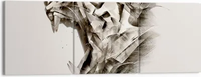 Produktbild von Bild auf Leinwand - Leinwandbild - tiger tier - 150x50cm - Wand Bild - Wanddeko - Wandbilder - Leinwanddruck - Bilder - Kunstdruck - Wanddekoration - Leinwand bilder - Wandkunst - CA150x50-4113