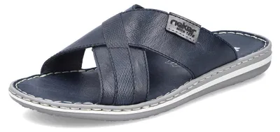 Immagine prodotto di Ciabatte Rieker da uomo, modello 32313933353438, colore blu, taglia 40 EU