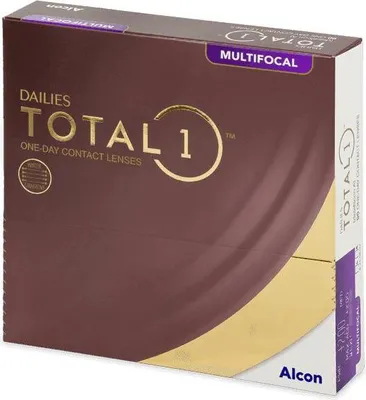 Produktbild von DAILIES TOTAL1 Multifocal - 90 daily lenses - Sph: -3.0, Add: +2.00 med, BC: 8.5, D: 14.1