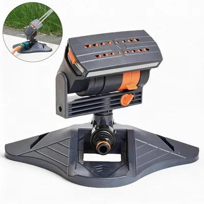 Produktbild von Rasensprenger 16 Düsen Automatisch – Viereckregner für Garten, Rasen & Flächen, Bewässerungssystem, Outdoor
