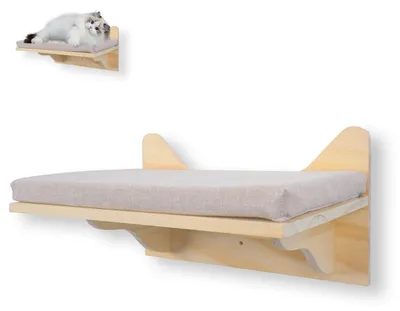 Obrázok produktu pre Veľká lezecká stena pre mačky na montáž na stenu 38 x 27 cm