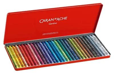 Obrázek produktu pro CARAN D'ACHE 7000330 CARAN D'ACHE voskové pastelky NEOCOLOR I, balení 30 ks