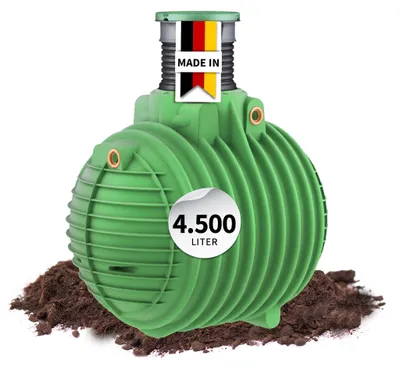 Productafbeelding van GARANTIA COLUMBUS tuinpakket PROline 4500 L incl. telescoop-schacht en PE-deksel, AI-gegenereerde afbeelding