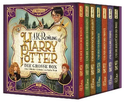 Produktbild von Harry Potter. Die große Box zum Jubiläum. Alle 7 Bände.