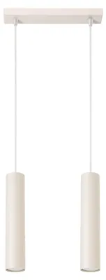 Obrázok produktu pre Závesné svietidlo LAGOS 2 béžová 2xGU10 10W oceľ 105x6x30cm Sollux Lighting
