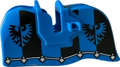 Obrázek produktu pro LEGO® Koňská deka Sokolí rytíř středověká modrá - 13744pb04 NEW! Množství 1x
