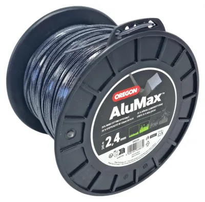 Zdjęcie produktu dla Żyłka do kos spalinowych Oregon AluMax, kwadratowa, średnica 2,4 mm, długość 245 m