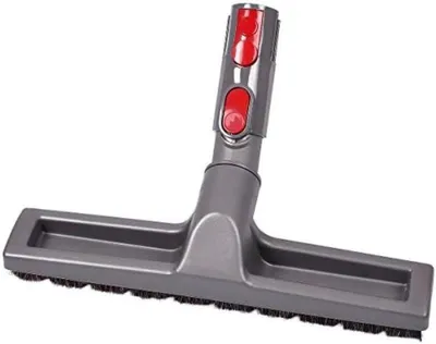 Productafbeelding van PromoHome® Flexibele borstelopzetstuk voor parketvloeren, geschikt voor Dyson stofzuigers, compatibel met V7, V8, V10, V11, inclusief adapter, 30 cm, blauw