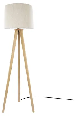 Produktbild von Elli Stehleuchte Asteiche natur Jute Leinenoptik