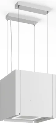 Produktbild von Klarstein Velaire Dunstabzugshaube Deckenhaube 40 cm -  , 601 m³/h Luftstrom, Touch-Bedienung, LED, Liftfunktion, Leise, Abzugshaube, Weiß