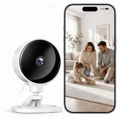 Immagine prodotto di Telecamera di sicurezza interno - 1080p - Visione notturna - Audio bidirezionale - Wi-Fi