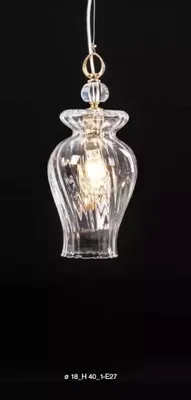 Produktbild von Kristall Lampe Luxus Deckenleuchter  Stilvolleuchter Deckenlampe Siros neu
