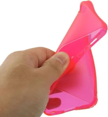 Produktbild von Schutzhülle TPU Hülle für Handy Apple iPhone 5 / 5s Pink