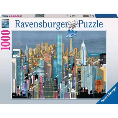 Obrázok produktu pre Ravensburger 10217594, 1000 kusov, Mesto, 14 rok / roky