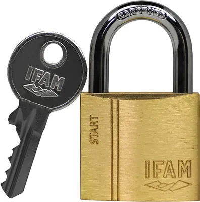 Image de Cadenas à clé IFAM SR30 30 mm Laiton Acier Arc