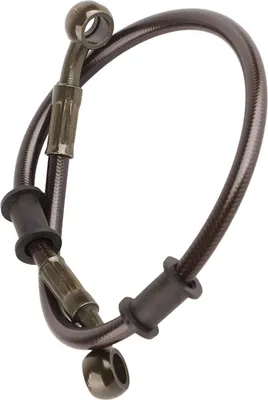Imagen del producto de Manguera de freno/embrague de acero trenzado universal para motocicleta, 50 cm, color