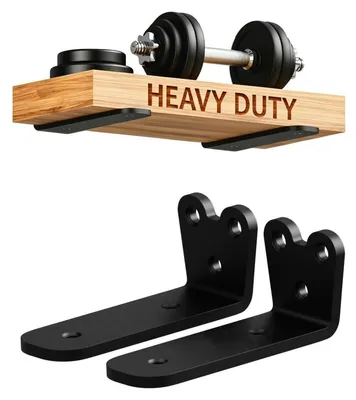 Produktbild von 2 Stück Regalhalterung 10 cm