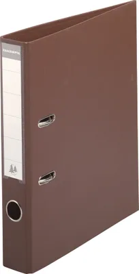 Produktbild von Exacompta 10x Ordner Prem'Touch PVC Rücken 50mm A4 Maxi Kastanienbraun 53546E