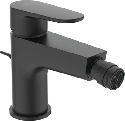 Produktbild von Ideal Standard Bidetarmatur Cerafine O Ausladung 132mm BC705XG Schwarz (Silk Black)