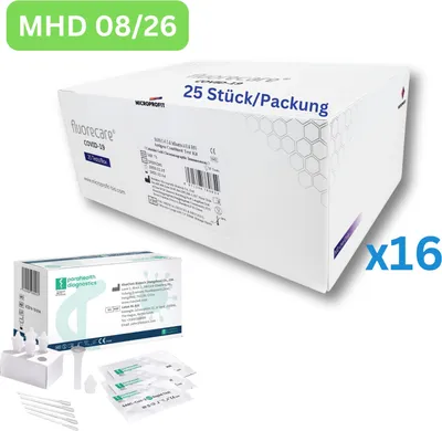 Zdjęcie produktu dla Fluorecare SARS-CoV-2, Influenza A/B, RSV Combi Rapid Test | Lay Self Test 400 szt. BBD 07/26 | 16 x 25 opakowań | ID: 2099 | DARMOWE testy parahealth (5 szt., BBD 12/25)