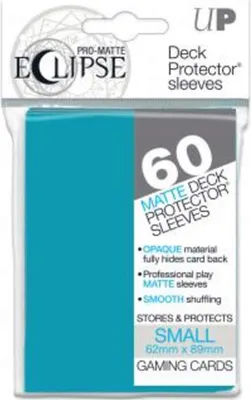 Produktbild von Ultra Pro - Matte Deck Protector Sleeves Eclipse - Hellblau - small 60