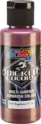 Produktbild von Wicked W372 - Metallic Rose 60ml - Airbrush Farbe - CREATEX 116372