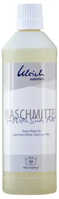 Produktbild von ULRICH natürlich Waschmittel für Wolle, Seide und Felle 500 ml flüssig mit Lanolin