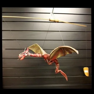 Imagen del producto de Dragón Volador Rojo Lrg 46cm